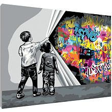 Картина по номерам "Искусство граффити"