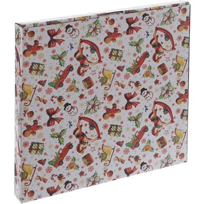 Тарелка фарфоровая "Елка", 19 см, разноцветный - 3