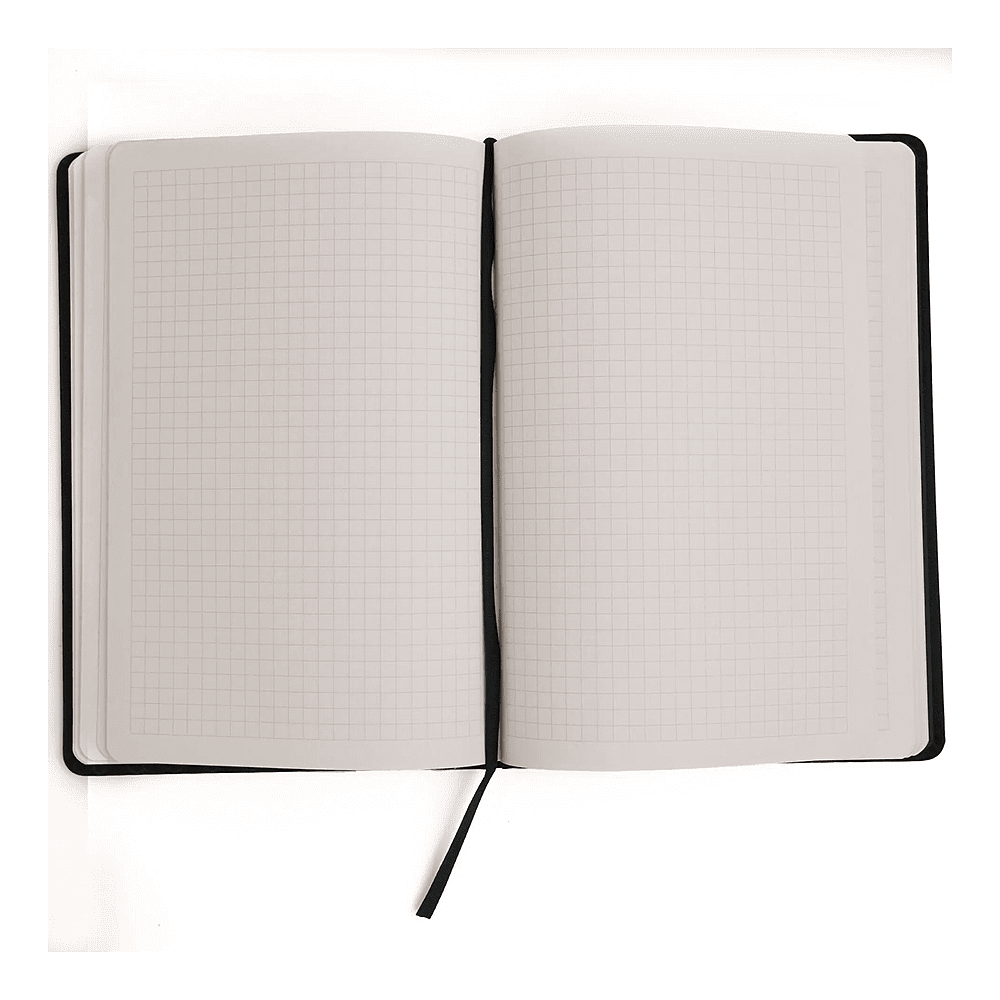 Книга записная "Stripes", А5, 128 листов, клетка, черный - 4
