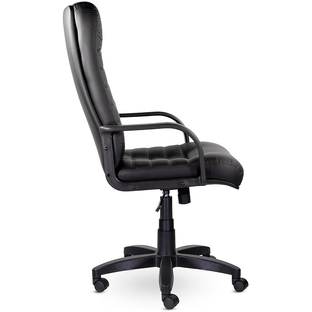 Кресло для руководителя UTFC Орион В пластик, экокожа, черный  - 2