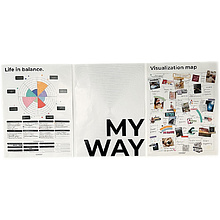 Постер "MyPPlanner. My Way" со стикерами, 30x40 см, 3 листа