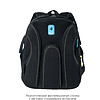 Рюкзак школьный "Cool dino", черный, серый - 5
