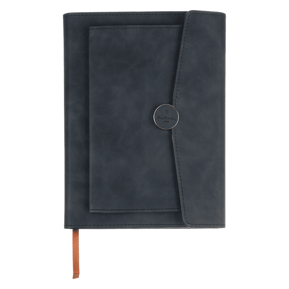 Книга записная "Pierre Cardin", А5, 256 листов, линованный, серый