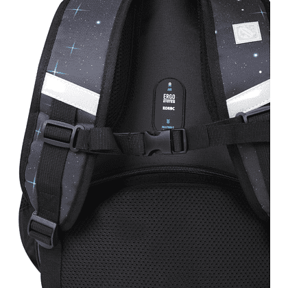 Рюкзак школьный "COMFORT Light Dream cat", черный - 8