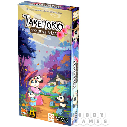 Игра настольная "Такеноко: Крошка-панда"