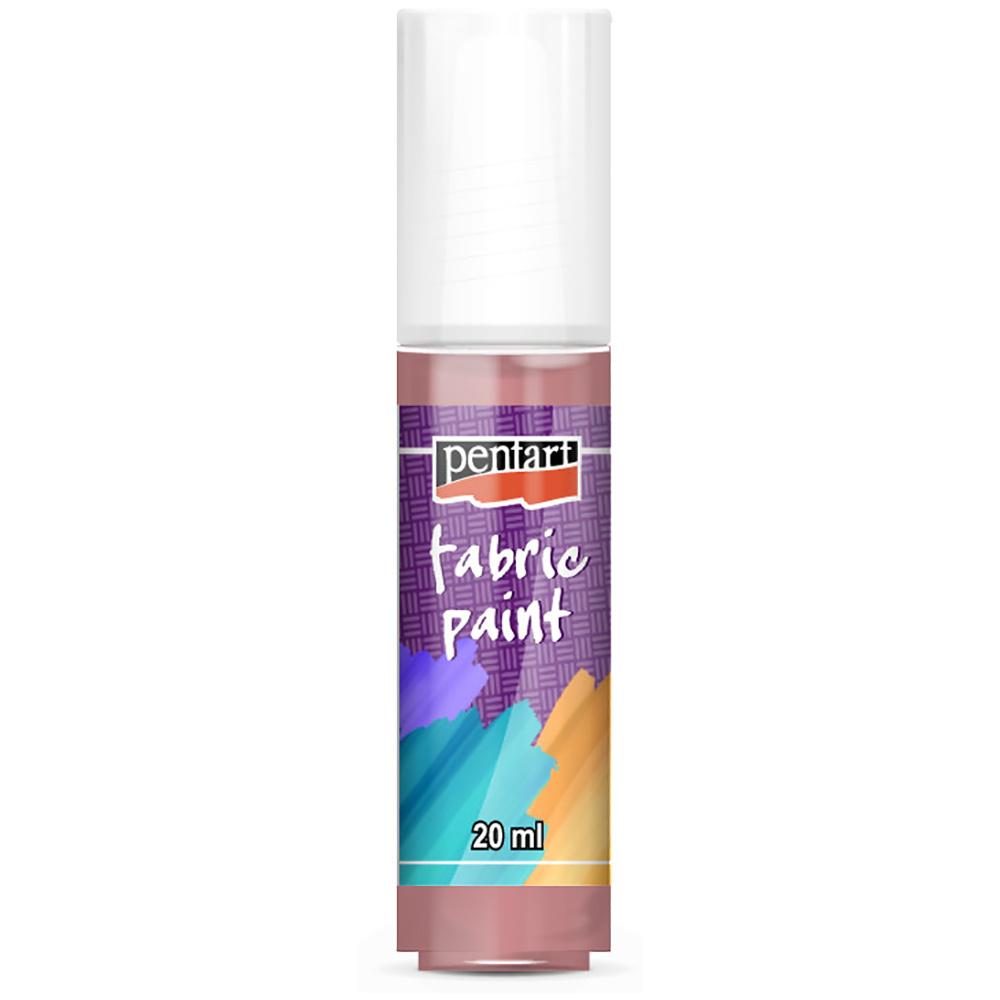 Краски для текстиля "Pentart Fabric paint", 20 мл, пунш
