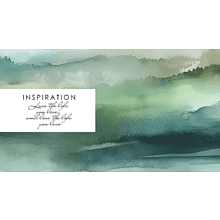 Планинг недатированный "Classic. Свежее утро", 172x97x8 мм, 64 листа, зеленый 