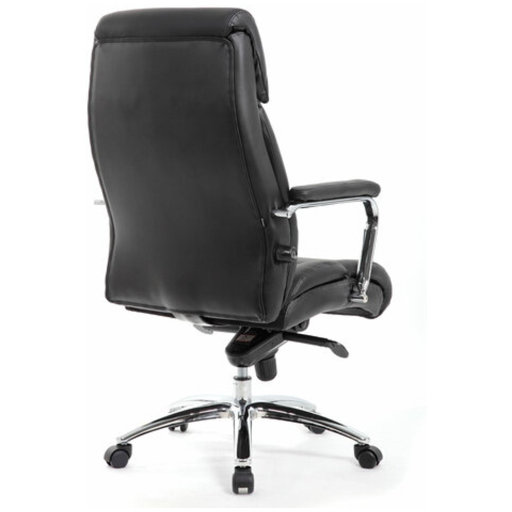 Кресло для руководителя BRABIX "PREMIUM Phaeton EX-502", кожа, металл, черный - 4