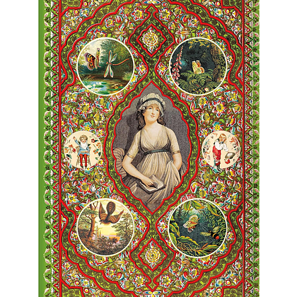 Книга на английском языке "The Antiquarian Sticker Book: Bibliophilia", Odd Dot - 7
