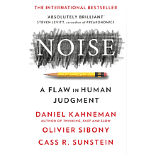 Книга на английском языке "Noise", Daniel Kahneman