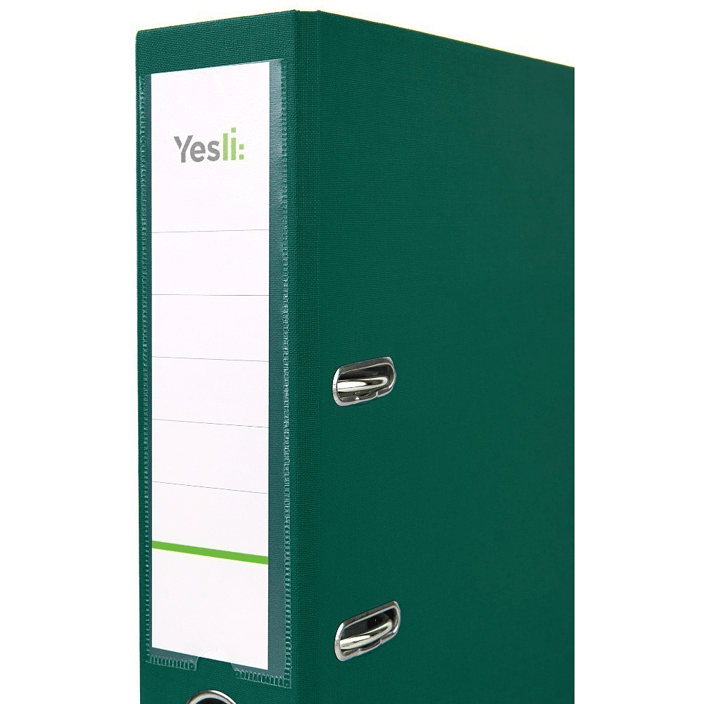 Папка регистратор "Yesli:", А4, ПВХ Эко, 75 мм., ассорти, -50% - 2