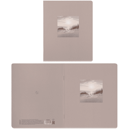 Тетрадь "Beige ART", А5, 48 листов, клетка, ассорти - 7