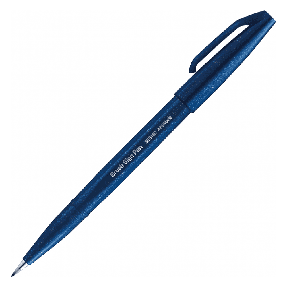 Маркер-кисть "Brush Sign pen", темно-синий