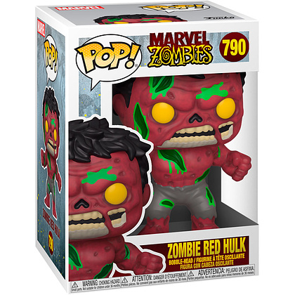 Фигурка Funko POP! Bobble Marvel Marvel Zombies Red Hulk 54474 - 2