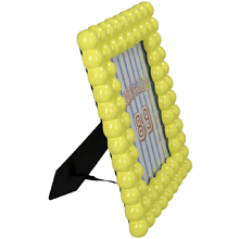 Фоторамка "KAL-6987", 13x18 см, полирезина, желтый