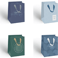 Пакет бумажный подарочный 