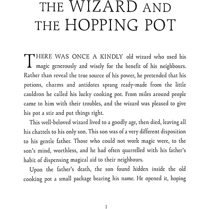 Книга на английском языке "The Tales of Beedle the Bard", J.K. Rowling, Illustr. Chris Riddell, -30% - 3