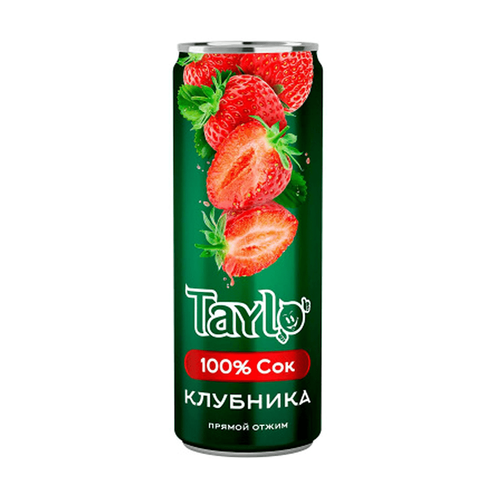 Сок Taylo "Клубника", 0.25 л