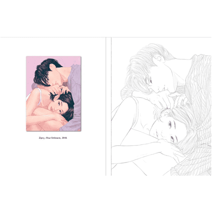 Раскраска "Температура любви", Zipcy - 5