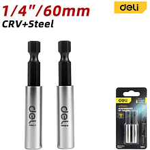 Держатель бит (насадок) Deli YS EDL106002, магнитный, 60мм, 1/4"
