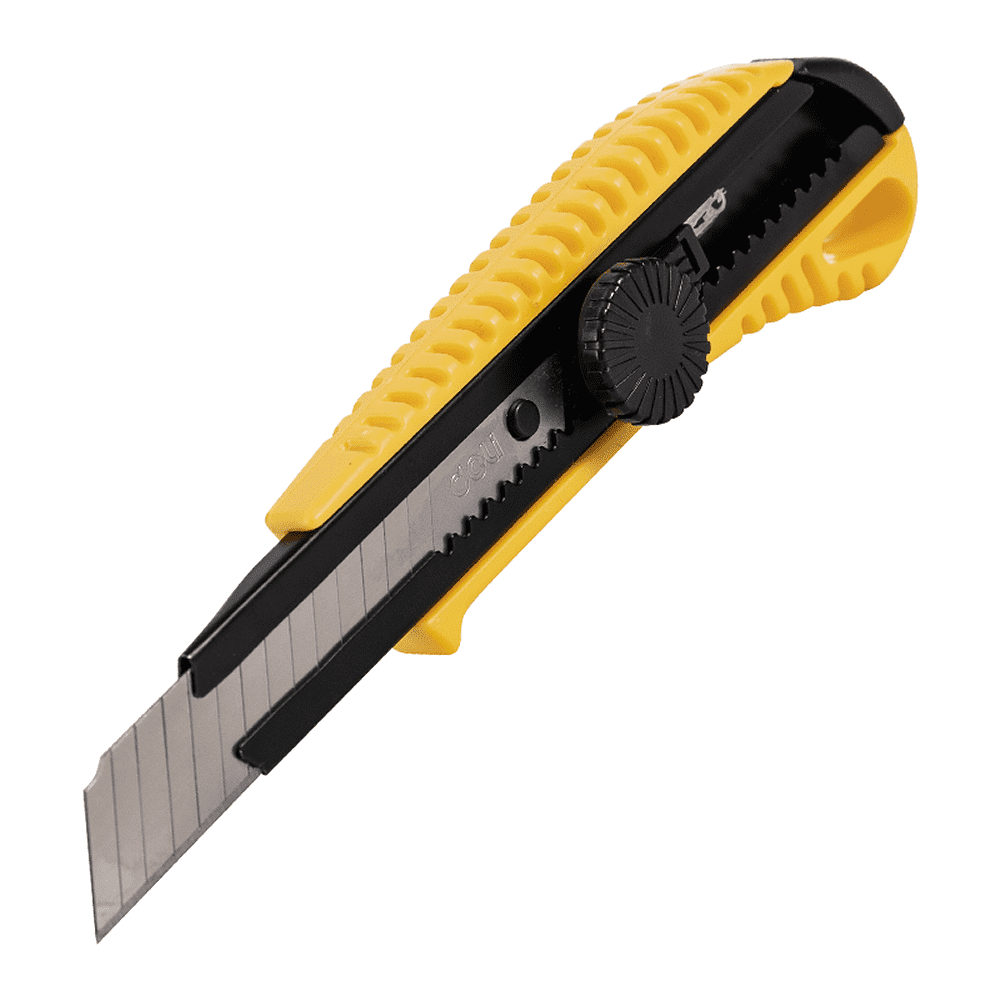 Нож строительный Deli YS EDL003A, 18 мм, универсальный