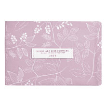 Еженедельник датированный "June" на 2026 год, А6, 128 страниц, розовый