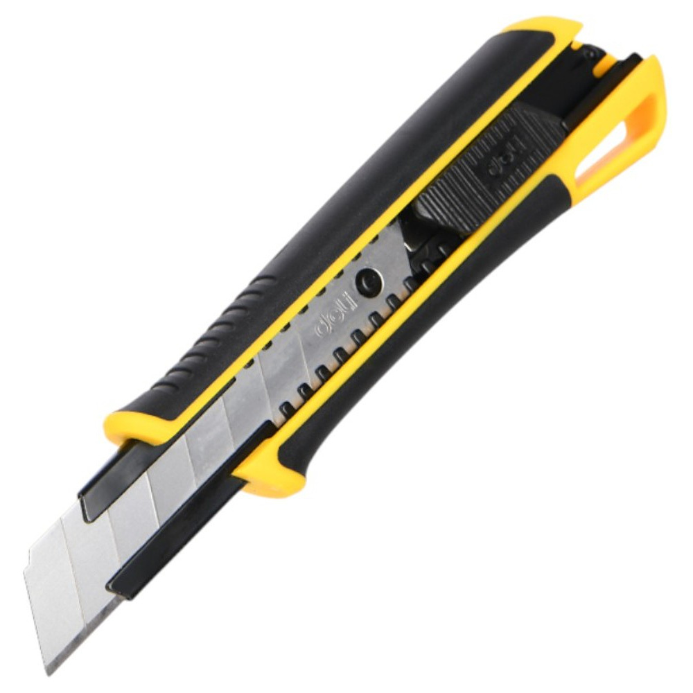 Нож строительный Deli YS EDL003H, 18 мм, универсальный