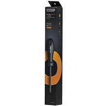 Отвертка Deli HS EHT1106, SL6х150 мм, Soft Touch, черный
