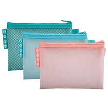 Папка конверт на молнии "Chromaline Pastel", А6, ассорти