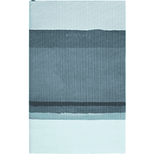 Еженедельник датированный "Stripes Shadow", А5, 96 листов, голубой, срез разноцветный, 2026