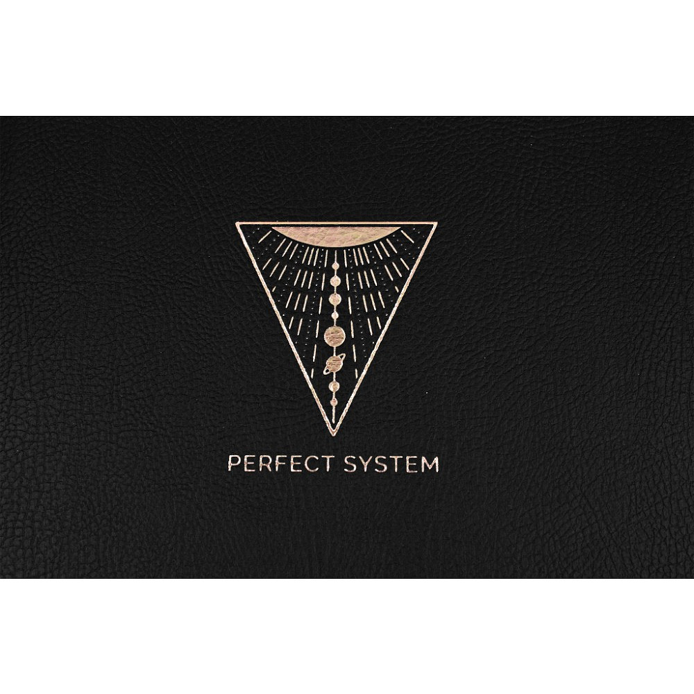 Блокнот "PERFECT SYSTEM", А4, 128 листов, клетка, черный - 6