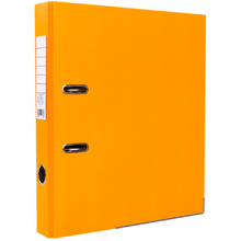 Папка-регистратор "OfficeStyle", А4, 50 мм, ПВХ Эко, оранжевый