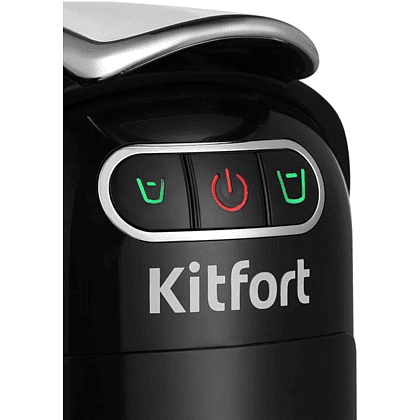Кофеварка Kitfort KT-7508, черный, серебристый - 4