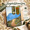 Открытка дизайнерская "Impressionism" с магнитными закладками (2 шт.)  - 4