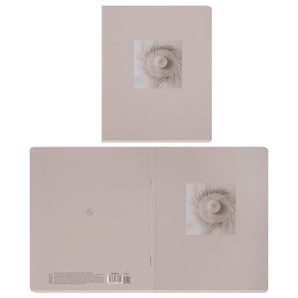 Тетрадь "Beige ART", А5, 48 листов, клетка, ассорти - 8