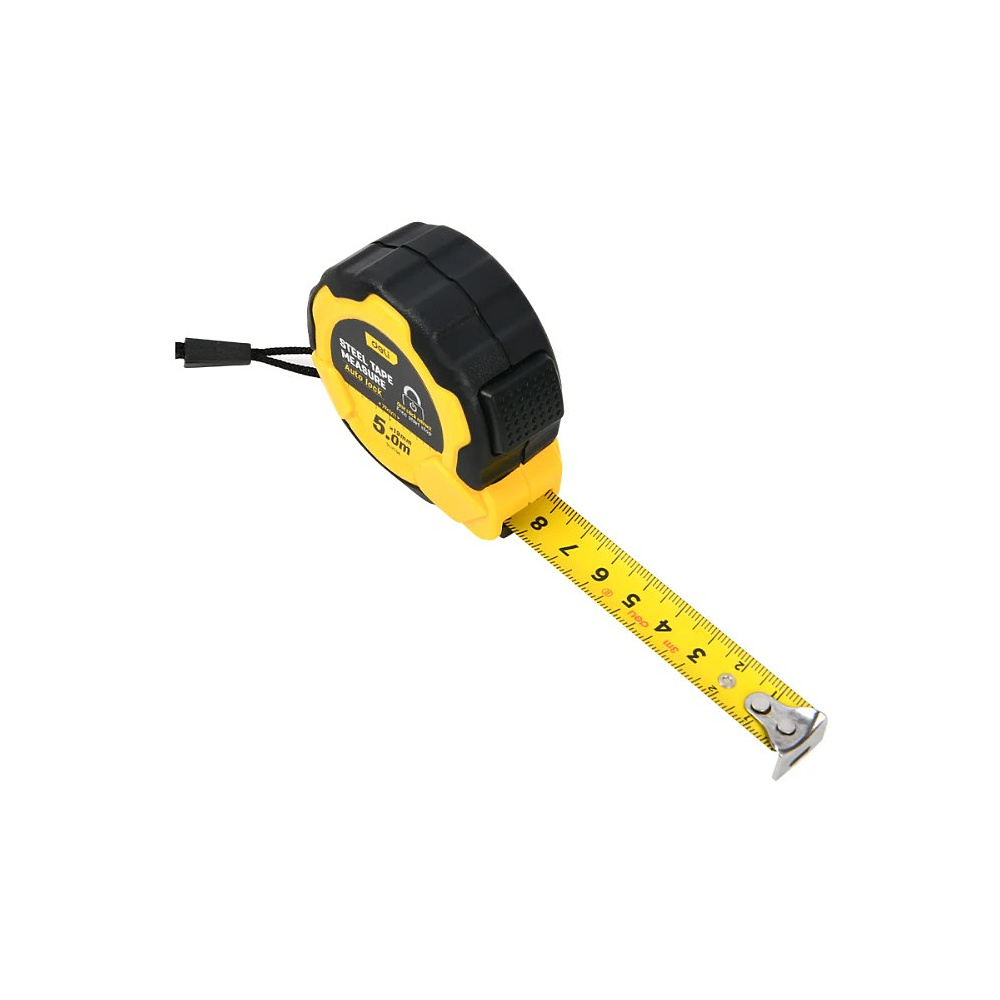 Рулетка Deli YS EDL3798, 5 м х 19 мм, желтый, черный - 6
