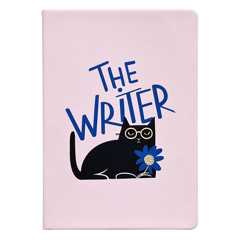 Ежедневник недатированный "Writer", А5, 192 страницы, розовый