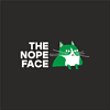 Алюминиевая бутылка "The nope face", черный - 2