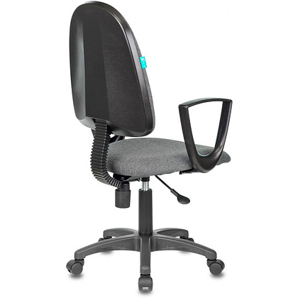 Кресло для персонала "Бюрократ CH-1300N Престиж+", ткань, пластик, серый - 4