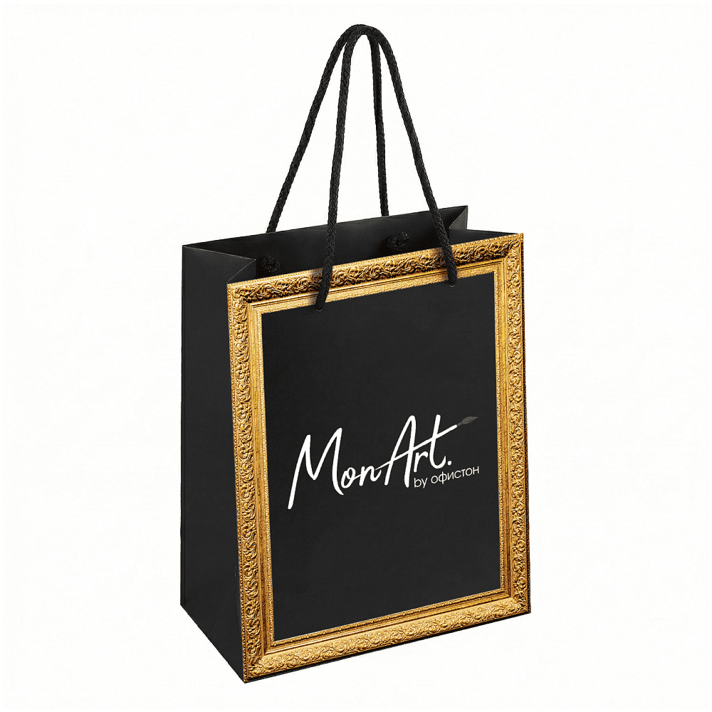 Пакет бумажный "Mon Art", 26х32х12 см 