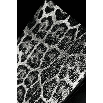 Ежедневник недатированный "Леопард", А6+, 320 страниц, линейка, серый - 3