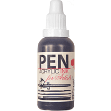 Акрил жидкий "Acrilic Ink", 8 фиолетовый