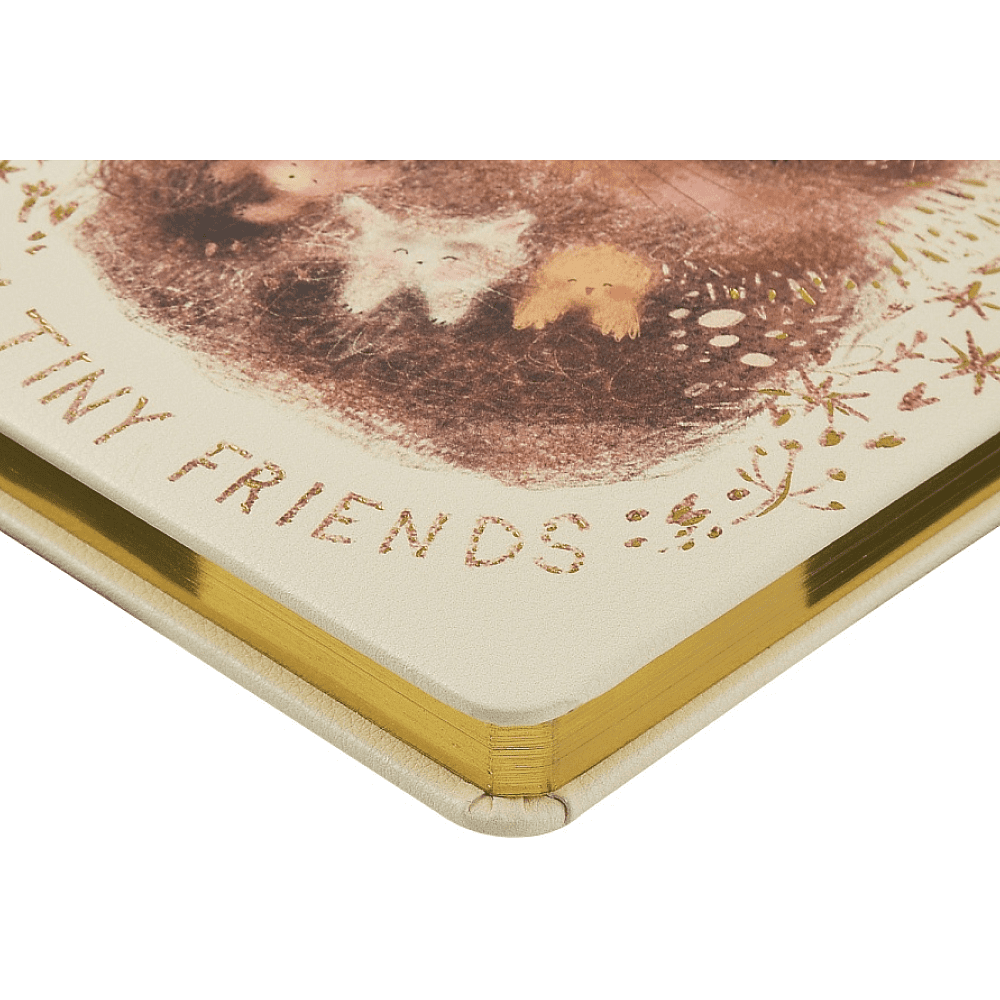 Ежедневник недатированный "Love me. Лисенок", А5, 240 страниц, молочный - 4