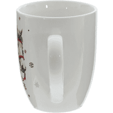 Кружка фарфоровая "Лошадь", 350 мл., разноцветный