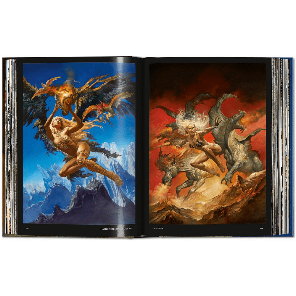 Книга на английском языке "Masterpieces of Fantasy Art" - 2