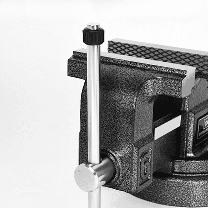 Тиски стальные Deli YS EDL2904Z, поворотные, с наковальней, 6"-150 мм - 6