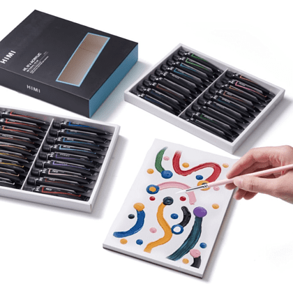 Краски акриловые "Himi.New vision", 36 цветов, тубы - 3