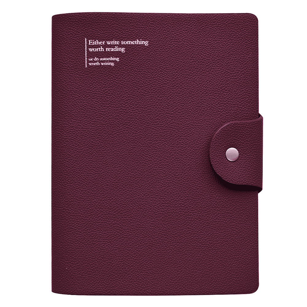 Ежедневник датированный "Prague" на 2026 год, А5, 320 страниц, бордовый