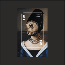 Скетчбук «Заячья дама», Эльмира Мухтарова, 13х21 см, 140 г/м2, 80 листов, черный