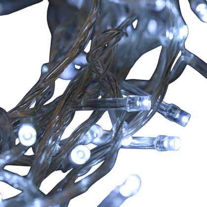 Гирлянда электрическая LED "Нить", 9 м, белый